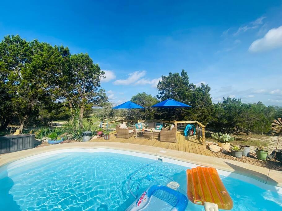 Cottage With Hot Tub And Pool Bandera, Tx. Екстер'єр фото